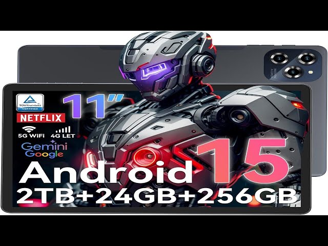 Android 15 タブレット 11インチ 24GB+128GB+2TB拡張 Relndoo Android 15 タブレット 11 インチ、24GB (4+20 拡張