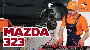 Wie MAZDA 323 Radbremszylinder hinten wechseln TUTORIAL | AUTODOC
