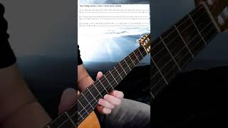 A.Walker - Faded | TABs | Two strings version for main &amp; verse melody 🎸 #faded #alanwalker #tabs