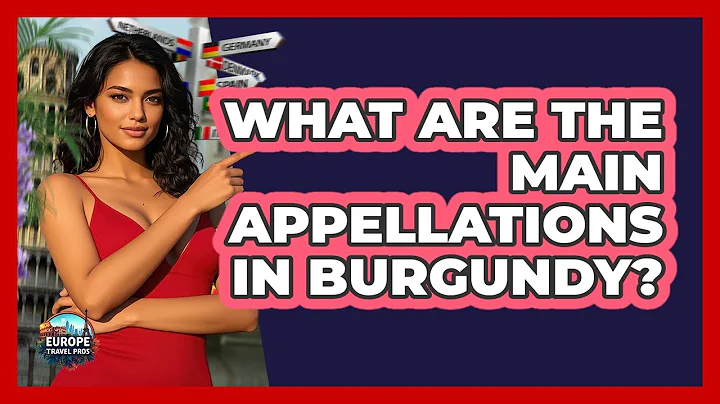 What Are The Main Appellations In Burgundy?