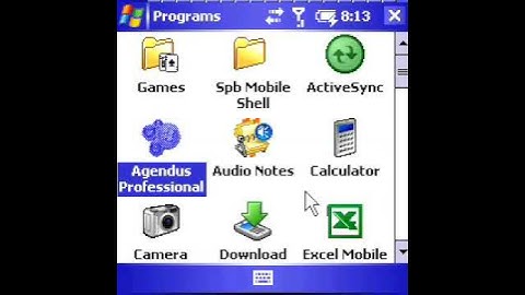 Agendus for Windows Mobile - how to set it as default PIM