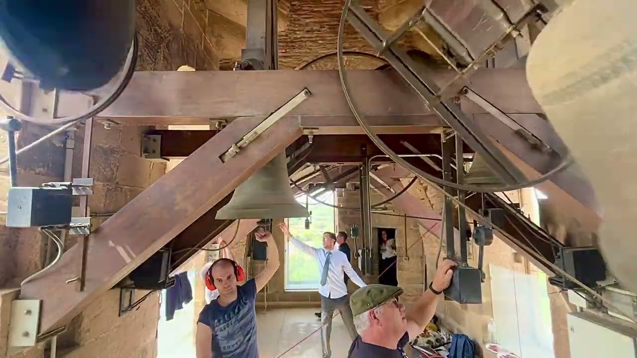 Volteo general (bajada de la procesión) | Catedral de Santa Maria (Calahorra)