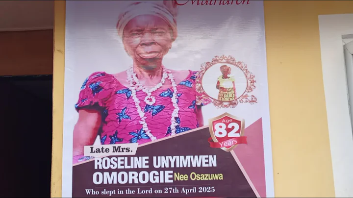 social dance for burial ceremony of late Mrs Roseline unyimwen Omorogie.