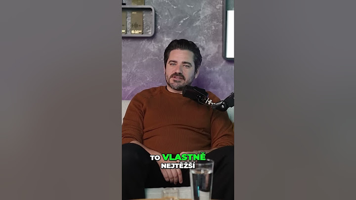 Vojta Kotek o moderování Zrádců