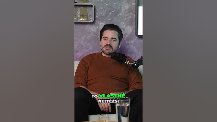 Vojta Kotek o moderování Zrádců
