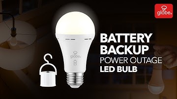 Battery Back-Up Power Outage LED Bulb | Globe Electric