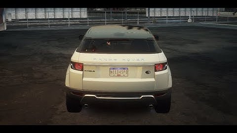 NFS Most Wanted 2012 | Range Rover Evoque | Gameplay