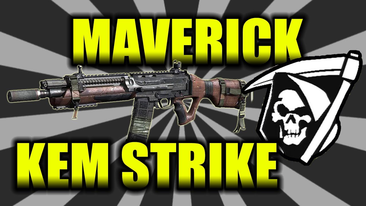 Call of Duty Ghosts "K.E.M. STRIKE"! w/ Maverick on Chasm - (Call of Duty: Ghost Nuke HD)