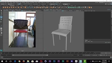 Maya 2018 Tutorial _How to Modeling 3D Chair_Part-02