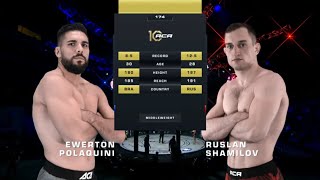 :   vs.   | Ewerton Polaquini vs. Ruslan Shamilov | ACA 174