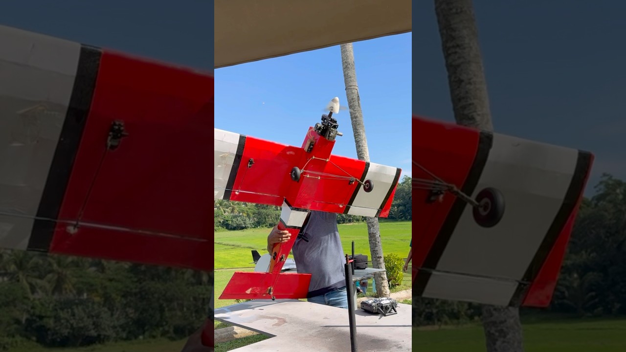 Anyone know what he’s checking? 🤔🙄 | Big Stick ✈️ 