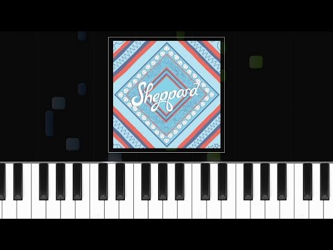 Sheppard - "Let Me Down Easy" - Piano Tutorial - Chords - How To Play - Cover
