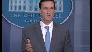White House Briefing On Hurricane Harvey