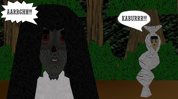 POCONG KOK TAKUT SAMA KUNTILANAK - KARTUN HOROR LUCU | FILM KARTUN HOROR | KARTUN HANTU