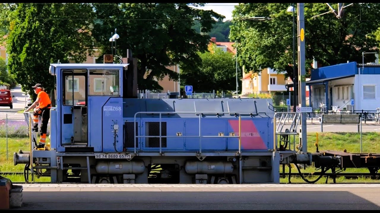 Tåg runt Falköping Central - Juli 2024