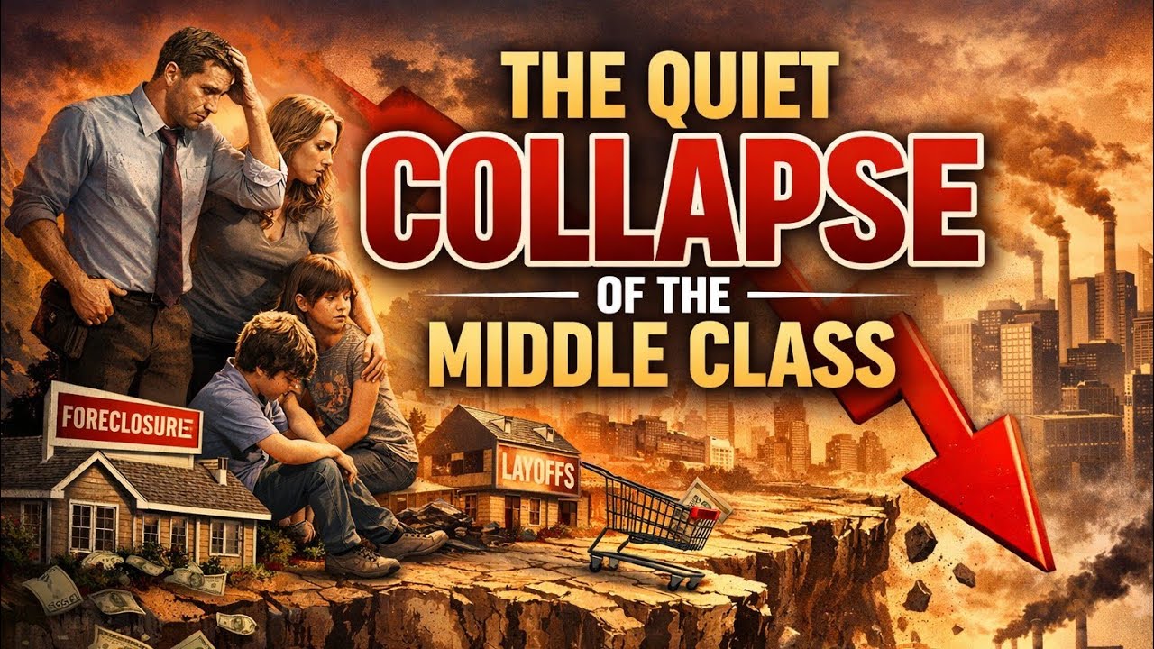 The Quiet Collapse of the Middle Class ( Collapse Economy ) FinTech Vault 