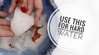 Hard Water Hacks - How to make hard water soft for good hair
