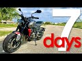 1 WEEK with my TRIUMPH TRIDENT - your comments answered (fuel consumption, suspension...) 2021 660