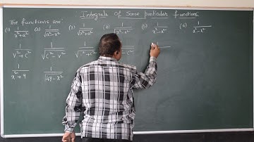 Class12/II PUC -Mathematics Integration Of Standard Function-01