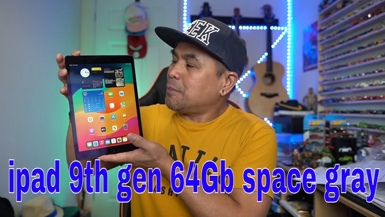 IPAD 9TH GENERATION 64GB UNBOXING SPACE GRAY - YouTube