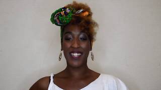 Headwrap Tutorial Side Rose, Headwrap Fashion