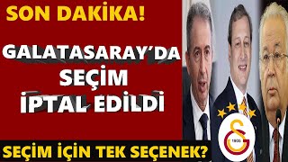 Son Daki̇ka I Galatasarayda Seçi̇m İptal Edi̇ldi̇ I Seçi̇m İçi̇n Tek Şart