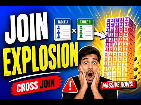 CROSS JOIN in SQL Explained (Cartesian Product Made Easy)