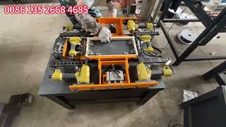 Testing of Bee Frame Stapling Machine