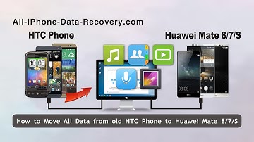 How to Move All Data from old HTC Phone to Huawei Mate 8/7, Sync HTC with Mate S