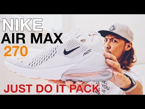 海外ナイキエアマックス270 最近ゲトったnike Air Max 270 Just Do It を紹介 スニーカー Youtube