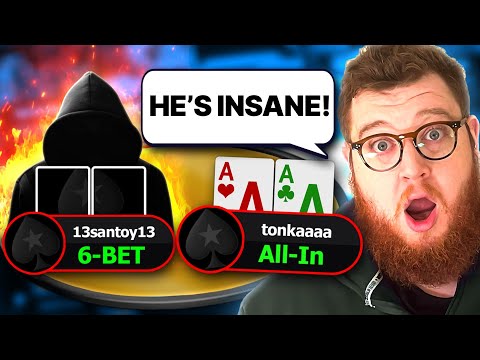 I Have Pocket Aces On A Final Table VS a MANIAC!