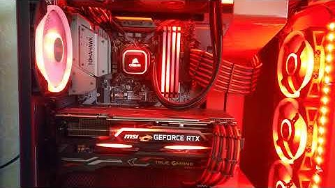 Scarlett - Gaming PC with Corsair QL120 & QL140 !