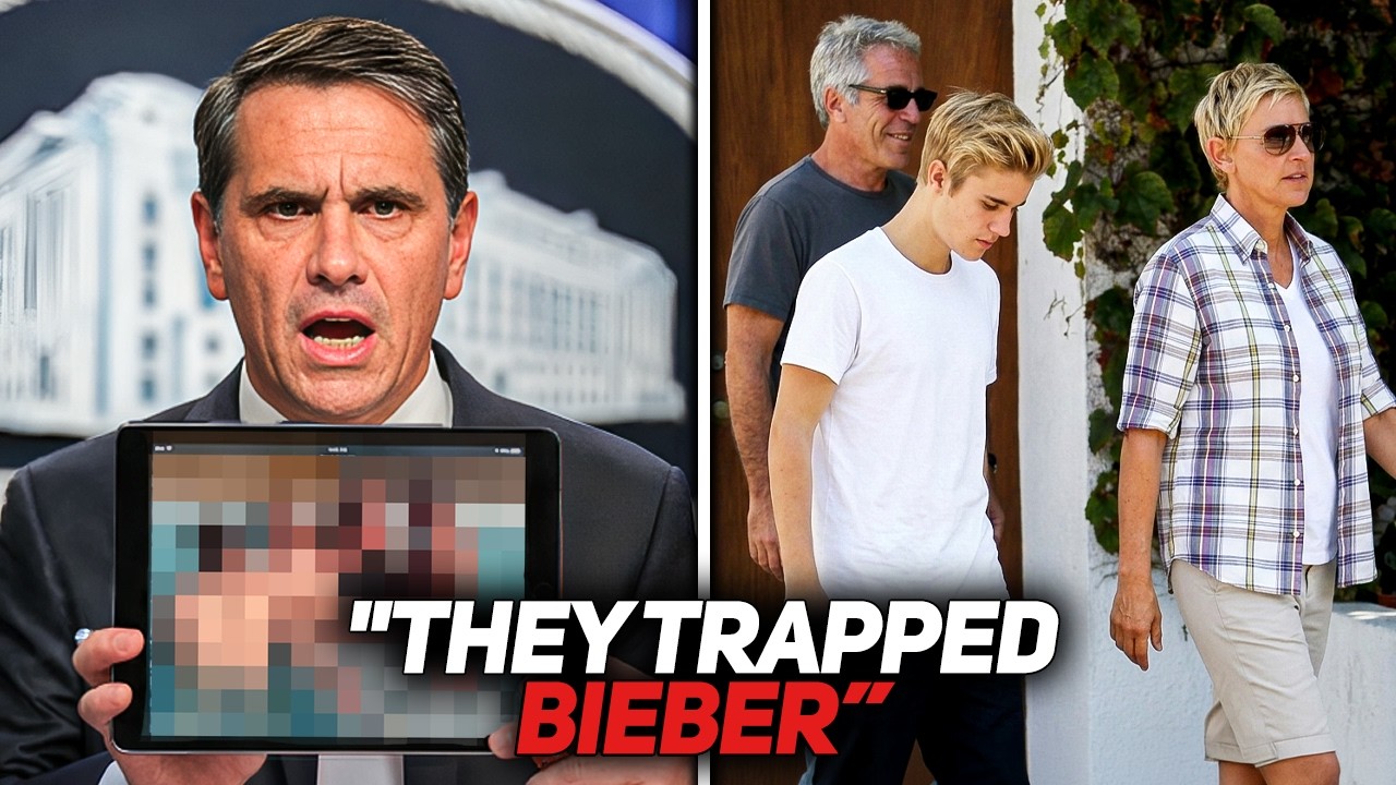 DOJ Reveals What Ellen DeGeneres Did To Justin Bieber On Epstein's Island