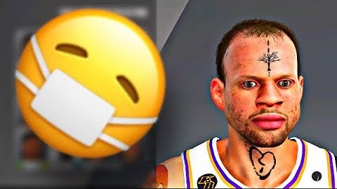 NBA 2K20 CRACKHEAD FACE CREATION!! *LOOK LIKE A CHEESER*