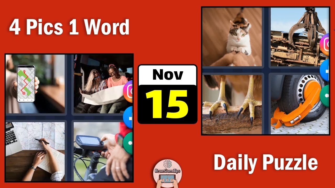 4 Pics 1 Word - Daily Puzzle November 15 2021 Answer