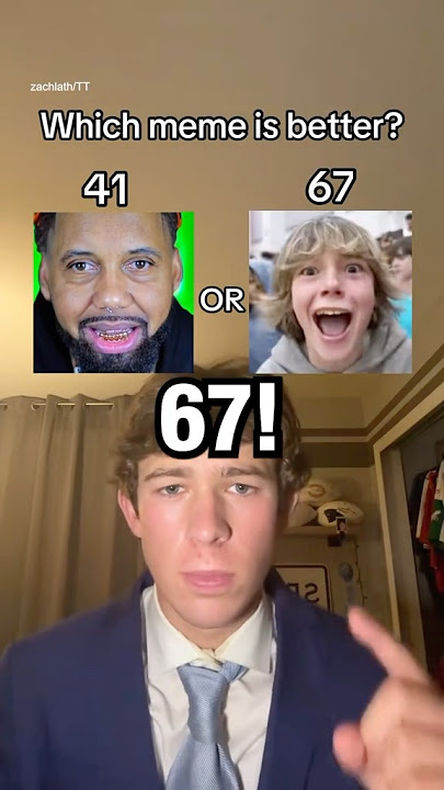 41 better than 67?? 😩