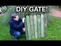 How to make a Picket Gate from Pallet Wood | TAOutdoors