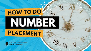 How to fix numbers on resin clocks | number placement on resin clocks | Resin thems