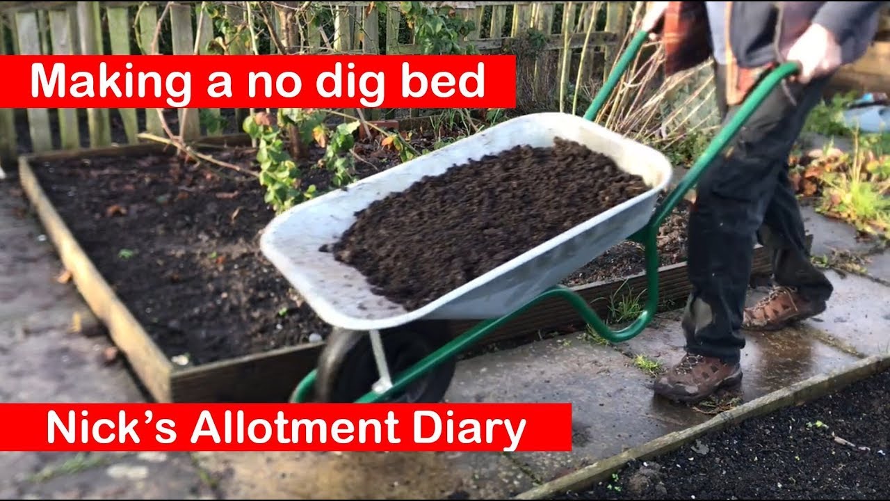 Making a No Dig bed - Nick's Allotment Diary #152 - YouTube