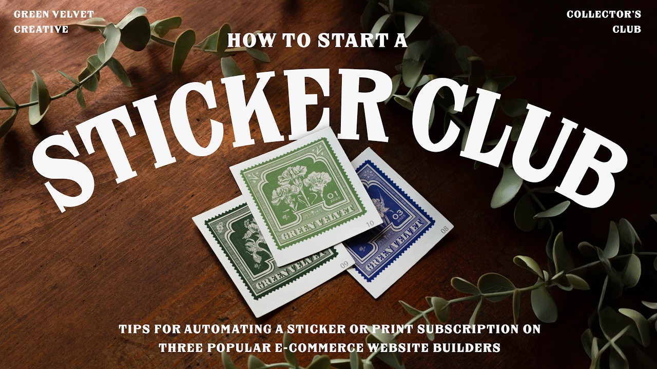 How to Automate Sticker Subscriptions 📬 - YouTube