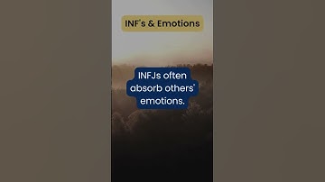 INFJs absorb others