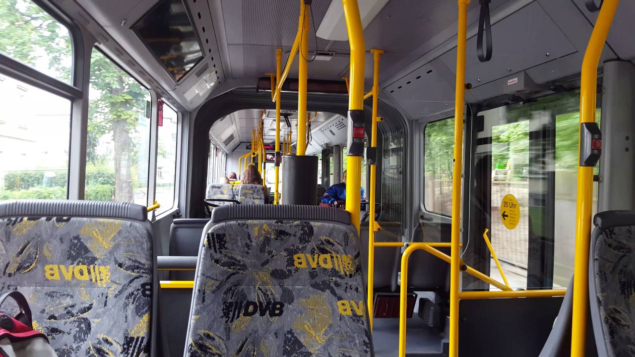 Mitfahrt im Mercedes-Benz O405GN2 FG-DD 880 von Brückner