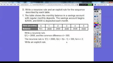 Constructing Arithmetic Sequences - Lesson 4.2 (Part 1)