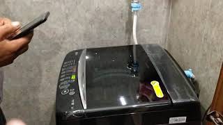 Clothes Washing Demo by Lg Technician Top Load Washing Machine Fully Automatic...