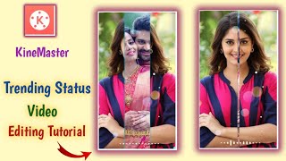 Kinemaster Trending Status Editing | Full Screen Status Editing | Whatsapp Status Video Kaise Banaye screenshot 4