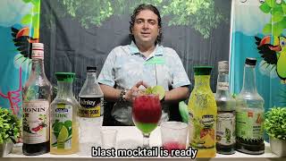 How To Make a Green Apple Blast Mocktail 