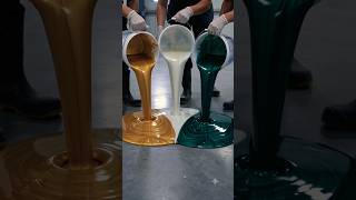 #viralvideo Epoxy Flooring White golden Green Epoxy Flooring Design #renovation #drfixit #wallrepair