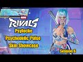 Psylocke | Psychedelic Pulse Skin Showcase | Marvel Rivals Gameplay Season 6