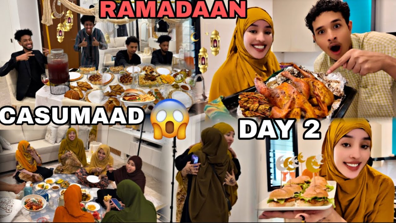 MAALINTA 2AAD RAMADAAN ROUTINE IYO CASUMAAD..🌙