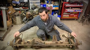 Toyota 4x4 Solid Front Axle Rebuild Part 1/2 (Birfield Tear Down)